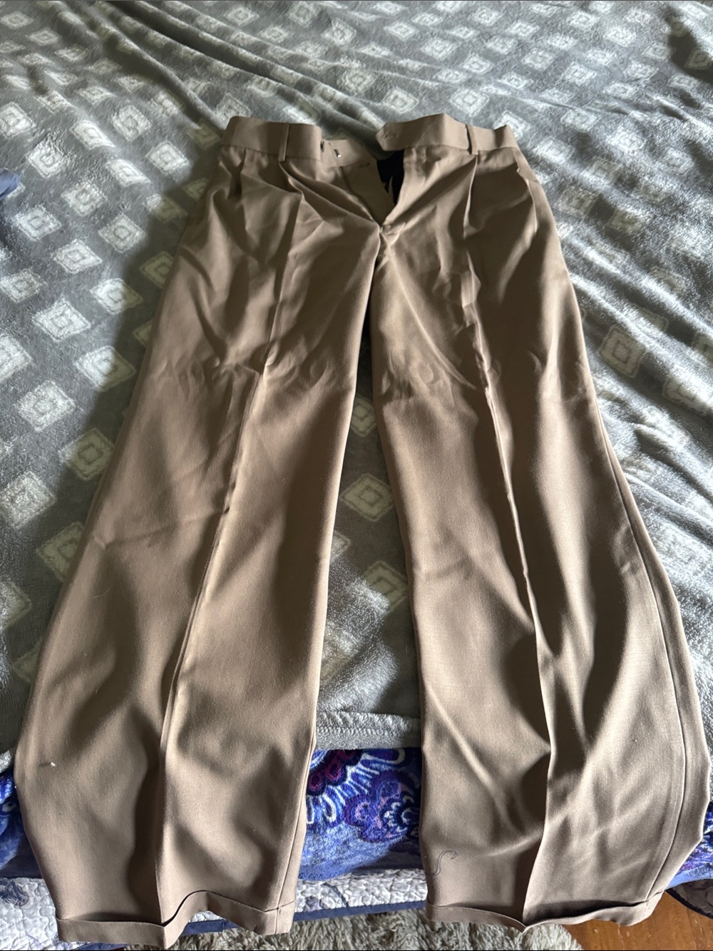 Stafford Men's Dress Pants in Tan